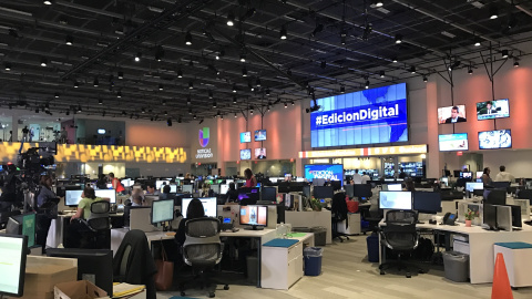 3/2/22-Vista de los estudios Univisión de Miami