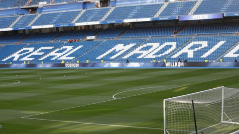 El estadio Santiago Bernabeu en una imagen de archivo.