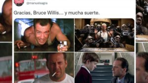 Los homenajes de los tuiteros a Bruce Willis por su retirada: "Yippee Ki Yay, motherf*cker"