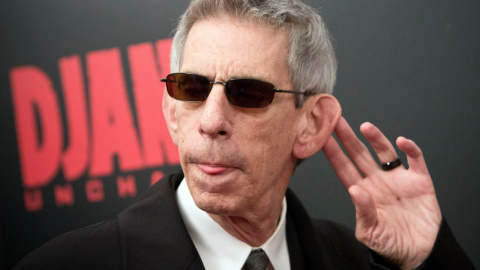 Richard Belzer posa en la premiere de 'Django encadenado'