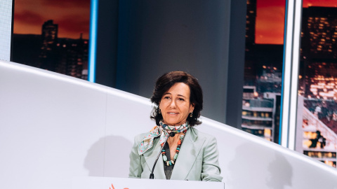 La presidenta del Banco Santander, Ana Botín, en la Santander Investor Day. — CEDIDA/Banco Santander