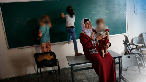 Las escuelas de UNRWA en Palestina, al borde del colapso: "Estamos desbordados"