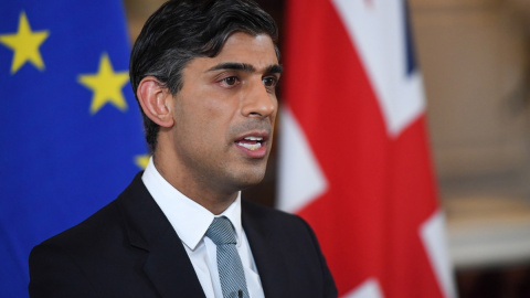 El primer ministro británico, Rishi Sunak.