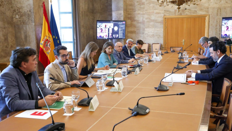 La vicepresidenta tercera y ministra para la Transición Ecológica, Teresa Ribera, en una reunión del Consejo de ministros de Energía de la UE, en Madrid, a 27 de julio de 2022.