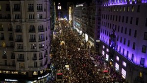 La lucha feminista llega al 8M sacudida por las divergencias en torno a las leyes trans y del 'solo sí es sí'