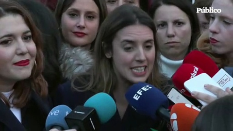 Irene Montero: "Somos más, no vamos a dar un paso atrás"