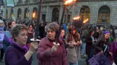 Multitudinarias manifestaciones por la igualdad este 8M en las principales ciudades españolas