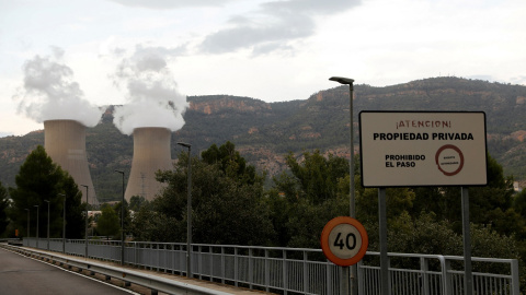 Entrada de la central nuclear de Cofrentes, cerca de Valencia. REUTERS/Eva Manez