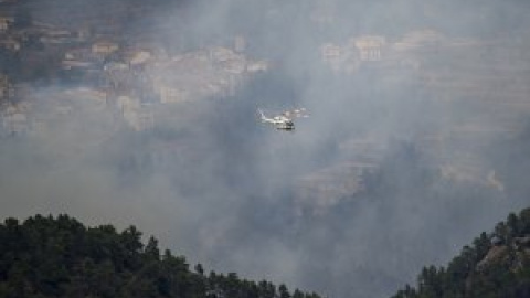 El incendio de Castelló y Teruel quema ya 4.000 hectáreas y obliga a desalojar a 1.500 personas