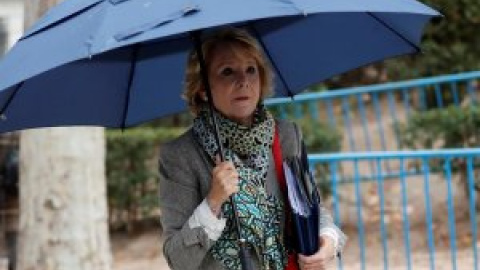 Esperanza Aguirre, ante el juez: "Jamás vi dinero en efectivo en el PP de Madrid"