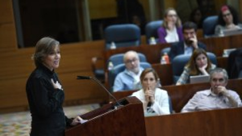 Tania Sánchez se despide de la Asamblea de Madrid tras su rechazo a continuar en las listas para las próximas elecciones