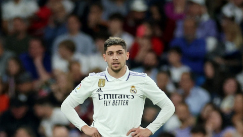 El jugador del Real Madrid, Federico Valverde.