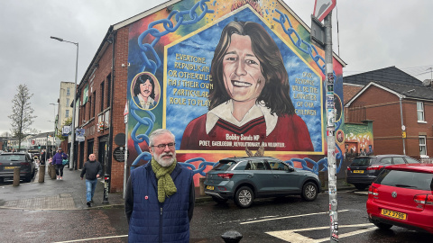 Ex líder del Sinn Fein, Gerry Adams