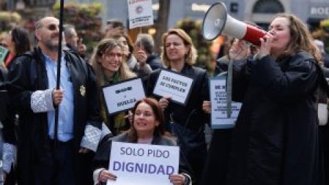 Los letrados judiciales ponen fin a su huelga tras pactar una subida salarial de 450 euros mensuales con Justicia