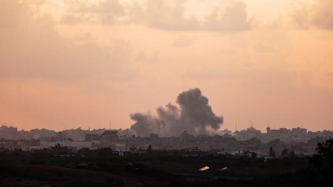 Bombardeo en Gaza