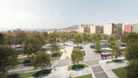 Barcelona planteja eliminar un carril per sentit a la Meridiana entre Fabra i Puig i el pont de Sarajevo