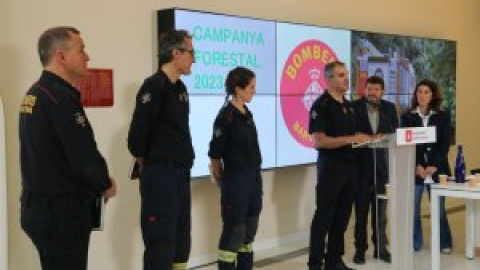 Els Bombers de Barcelona avancen la precampanya forestal per l'estat de Collserola i la climatologia