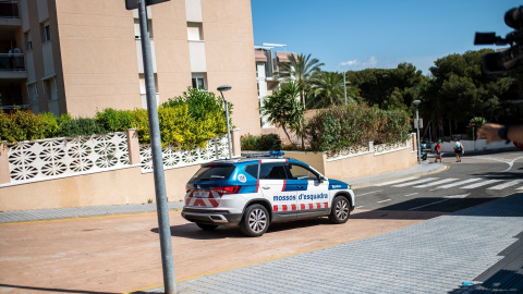 10/10/2023 - Un coche de los Mossos d'Esquadra en Tarragona, Catalunya.