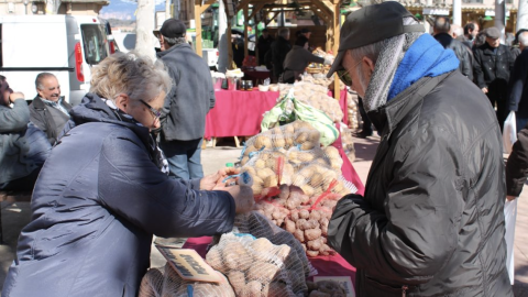 11-10-2023 Una imatge d'arxiu de la Fira del Trumfo i la Tòfona de Solsona