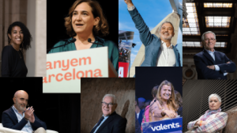 Estos son los candidatos a la alcaldía de Barcelona en las elecciones municipales del 28M