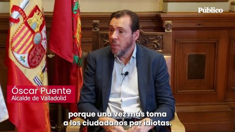 Óscar Puente: "Ir a unas elecciones municipales con ETA en la boca como hace el PP demuestra que no tienes proyecto"