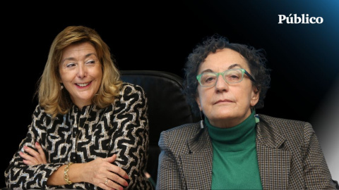 Las magistradas del TC Concepción Espejel (izquierda) y María Luisa Espejel