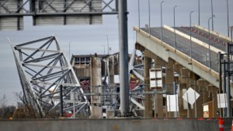 Hallan los cuerpos de dos de los trabajadores desaparecidos tras el derrumbe del puente de Baltimore