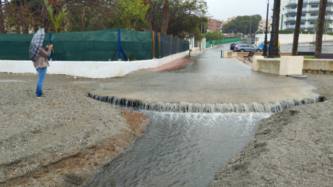 Temporal lluvia Almería