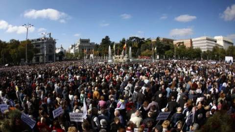 Manifestación sanidad pública Madrid