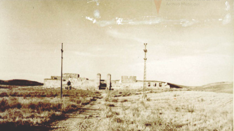 Vaciamadrid tras la guerra civil, en 1939. - Cedida por el Archivo Municipal de Rivas Vaciamadrid.