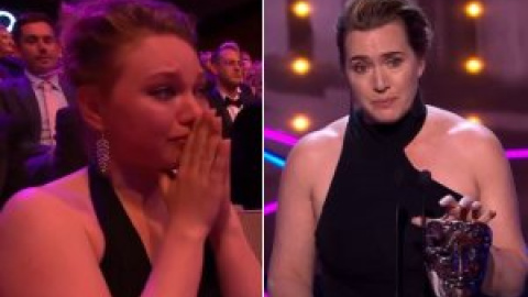 Kate Winslet y su emocionante discurso al recoger un Bafta: "Queremos recuperar a nuestros hijos"