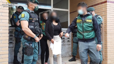 La Guardia Civil ha liberado a cinco mujeres, de nacionalidades sudamericanas, que estaban siendo explotadas sexualmente