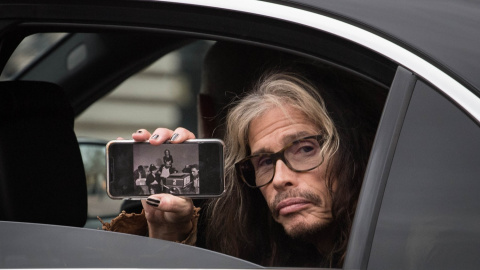 01/02/22. Steve Tyler, cantante de Aerosmith, durante un viaje en Londres. Foto de archivo.