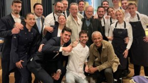 Bruce Springsteen, Obama y Steven Spielberg se van de cena por Barcelona