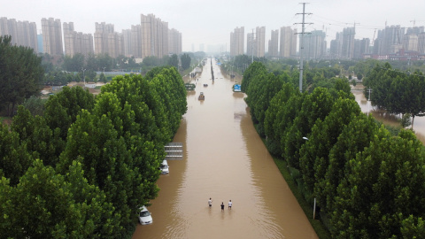 lluvias en china, inundaciones