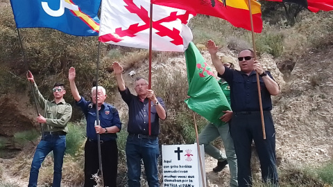 Franquistas en Alcubierre