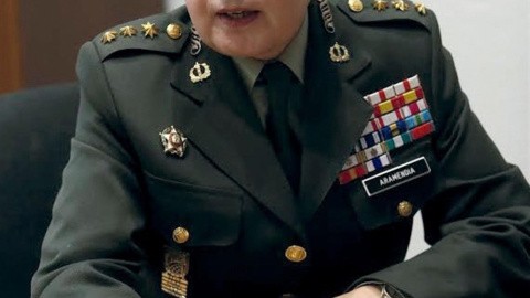 La coronel Begoña Aramendía Rodríguez de Austria, actual vicesecretaria general técnica en el Ministerio de Defensa.