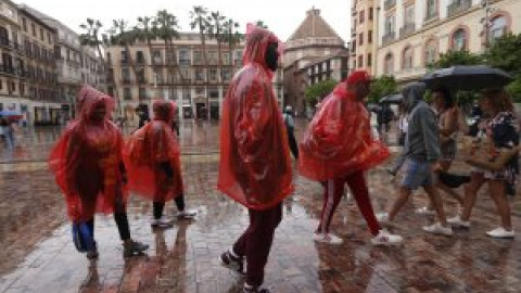 El viento y la tormenta causan estragos en Andalucía