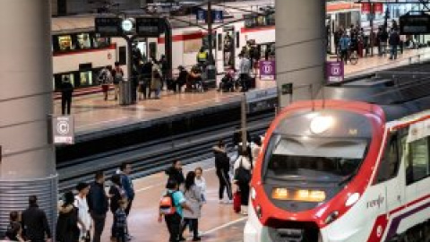 Descarrila un tren de Cercanías en la estación de Atocha