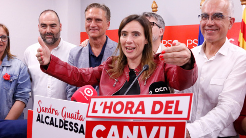 Sandra Guaita, alcaldable del PSC i guanyadora de les eleccions municipals a Reus