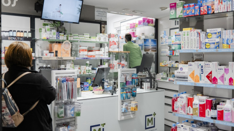 Foto de archivo de una farmacia de Guadalajara.