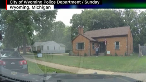 Imagen de la detención en Wyoming, Michigan (EEUU)