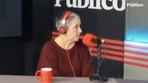 Leonor García durante su entrevista en 'La Base'.