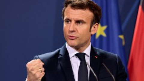 Un Macron en campaña electoral mide su poder internacional con la crisis en Ucrania