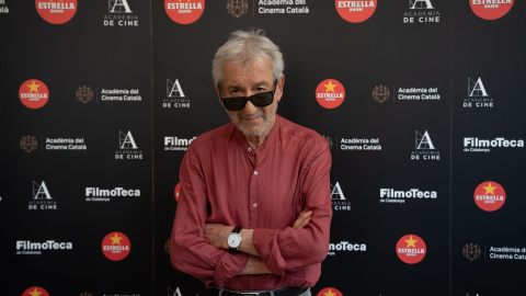 El actor José sacristán durante un homenaje organizado por la Acadèmia del Cinema Català.