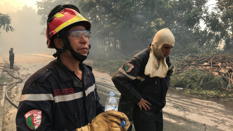 Incendios en Argelia