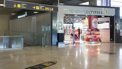 'Duty free' del Aeropuerto Tenerife Norte-Ciudad de la Laguna.