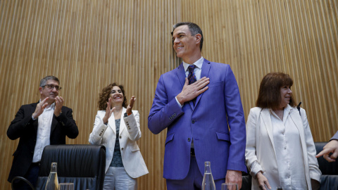 Sánchez en su intervención ante los socialistas: "Derogar el 'sanchismo' es destruir todo lo construido"