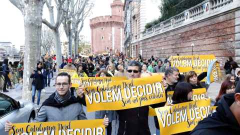 05/11/2016 - Manifestació de fa uns anys a Perpinyà en motiu de la Diada de la Catalunya Nord.