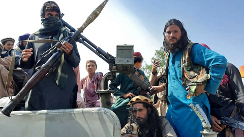 Combatientes talibanes en la provincia de Laghman.